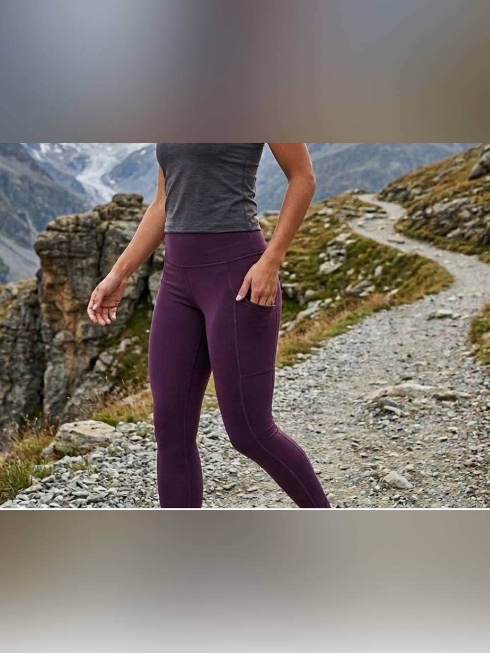 Patagonia Plum High-Rise Pocket Leggings